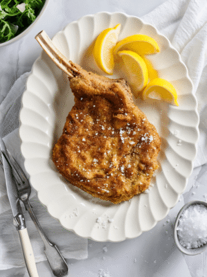 Bone-In-Veal-Chop-Milanese