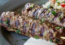 Grilled Veal Kofta Kabobs
